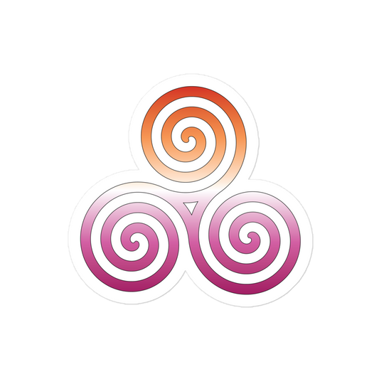 Celtic Triskelion - Lesbian