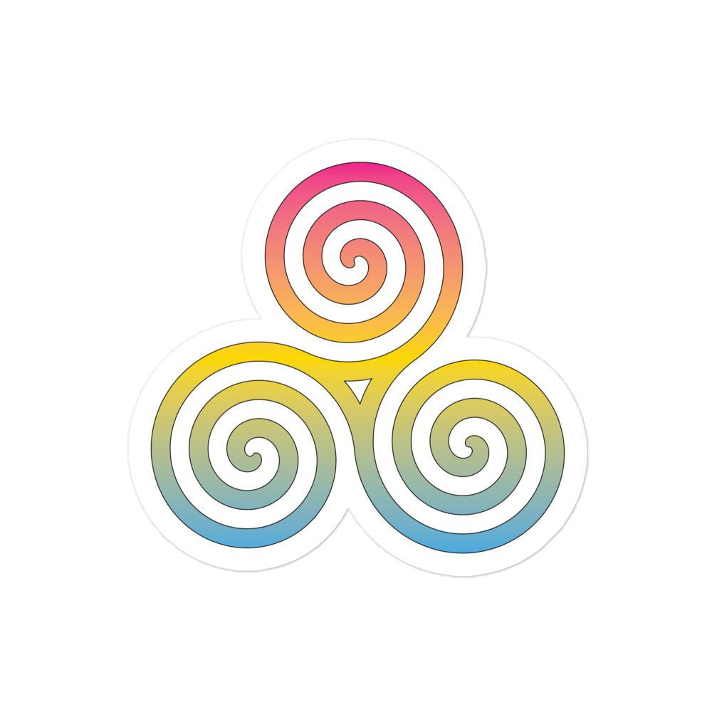 Celtic Triskelion - Pansexual