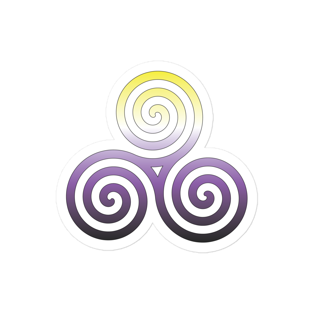 Celtic Triskelion - Non-binary