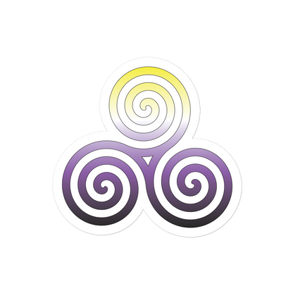 Celtic Triskelion - Non-binary