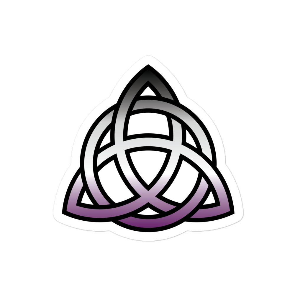 Celtic Trinity Knot - Asexual/Demisexual