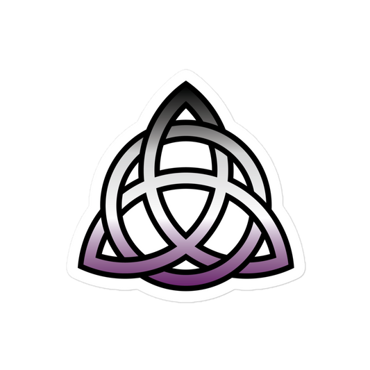 Celtic Trinity Knot - Asexual/Demisexual