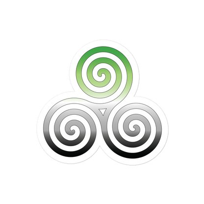 Celtic Triskelion - Aromantic