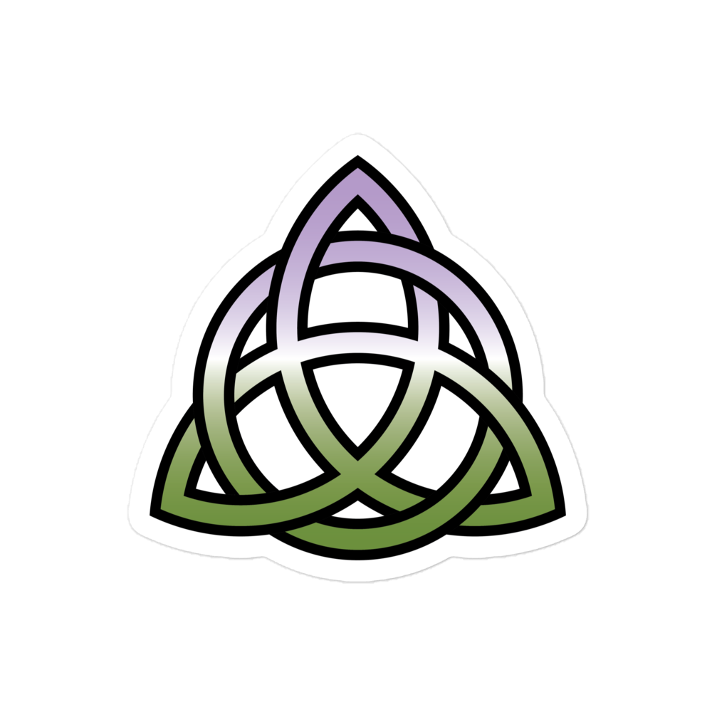 Celtic Trinity Knot - Genderqueer