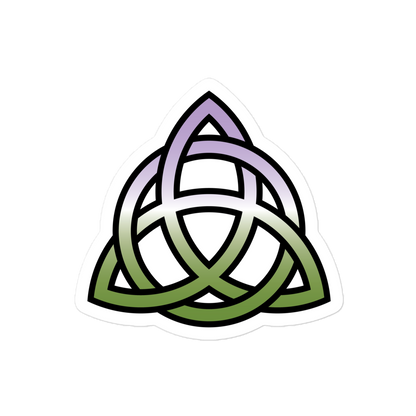 Celtic Trinity Knot - Genderqueer