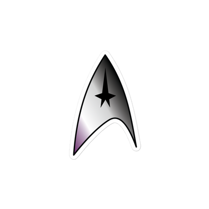 Starfleet Insignia - Asexual/Demisexual Pride