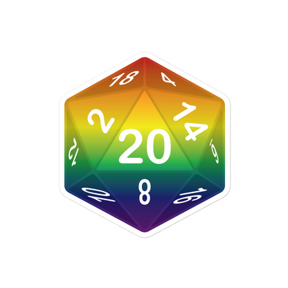 Pride Dice - Rainbow