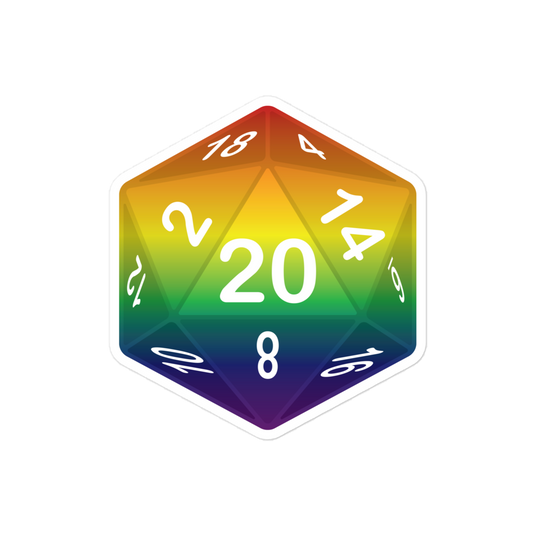 Pride Dice - Rainbow