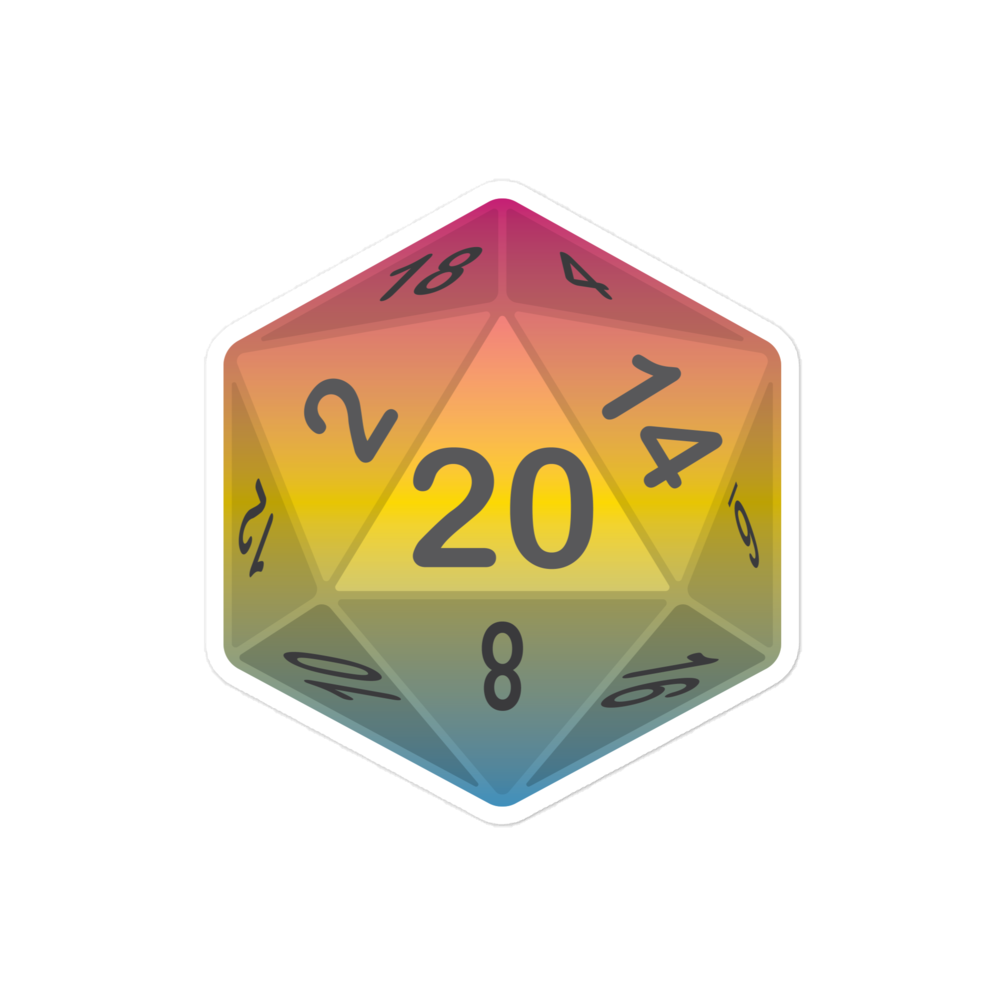 Pride Dice - Pansexual