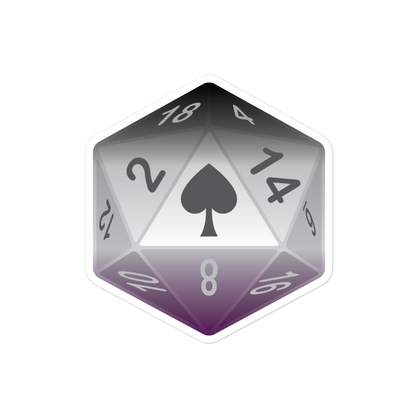 Pride Dice - Asexual