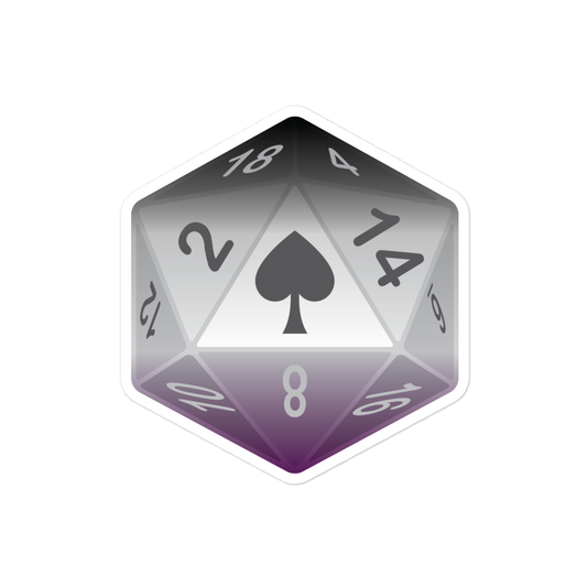 Pride Dice - Asexual