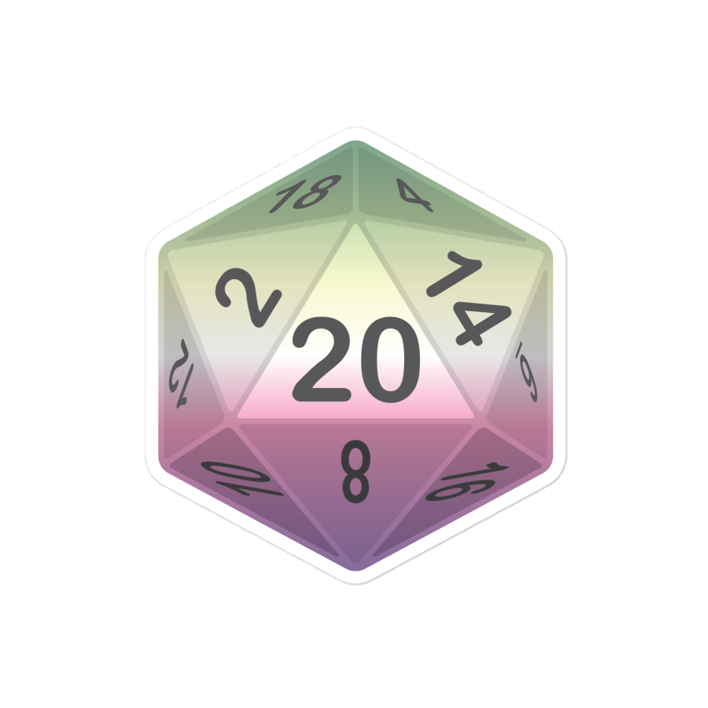 Pride Dice - Genderfae