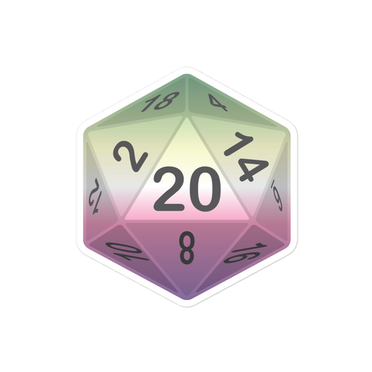 Pride Dice - Genderfae