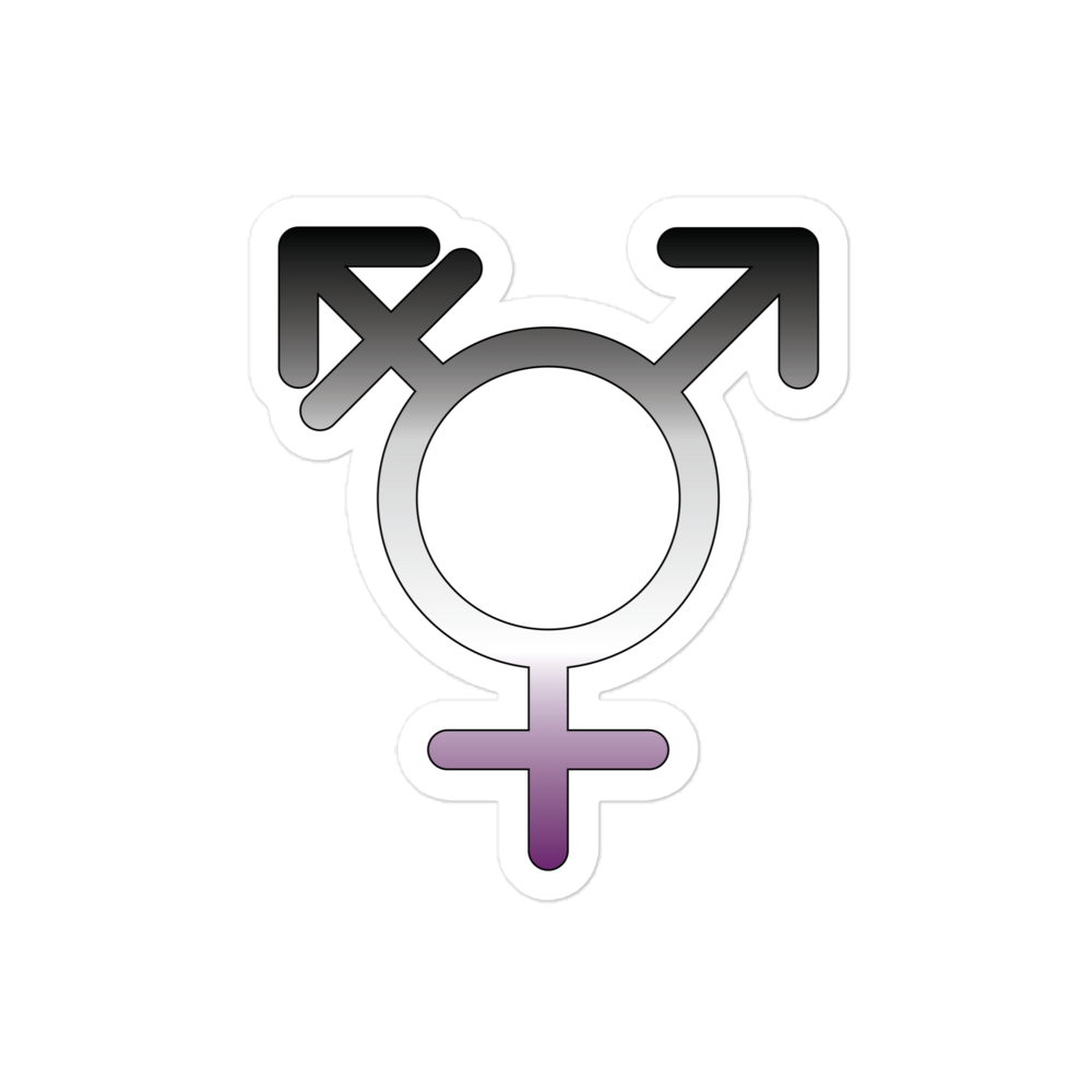 Transgender Symbol - Asexual/Demisexual Pride