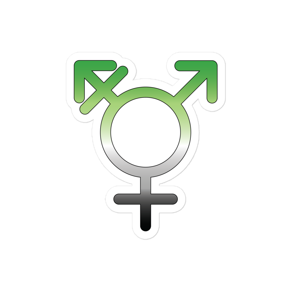 Transgender Symbol - Aromantic Pride