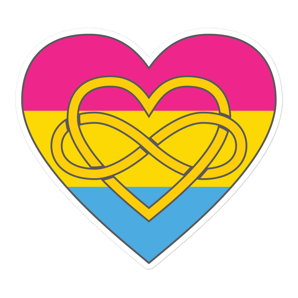 Polyamory Infinity Heart Pansexual Pride