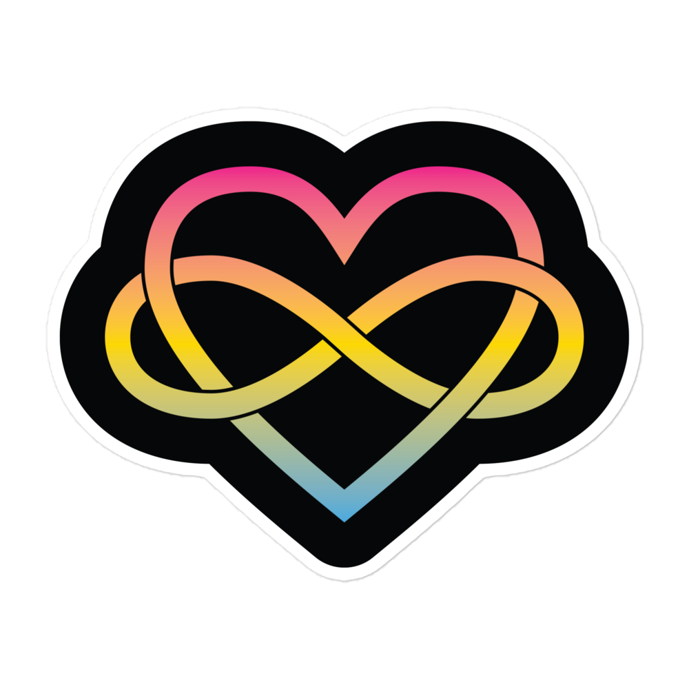 Polyamory Infinity Heart - Pan