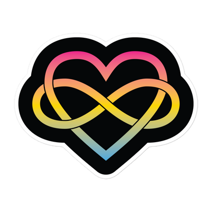 Polyamory Infinity Heart - Pan