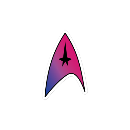 Starfleet Insignia - Bisexual Pride