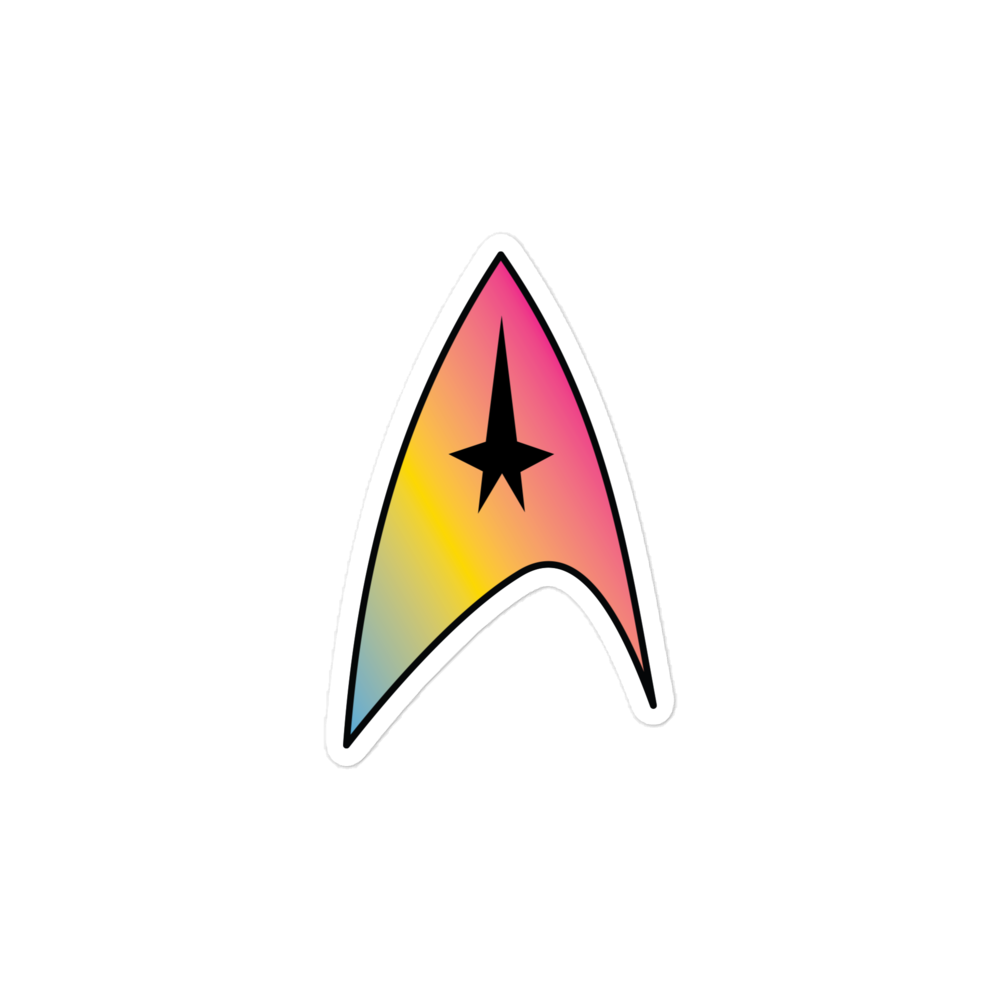 Starfleet Insignia - Pansexual Pride