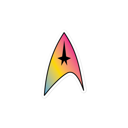 Starfleet Insignia - Pansexual Pride