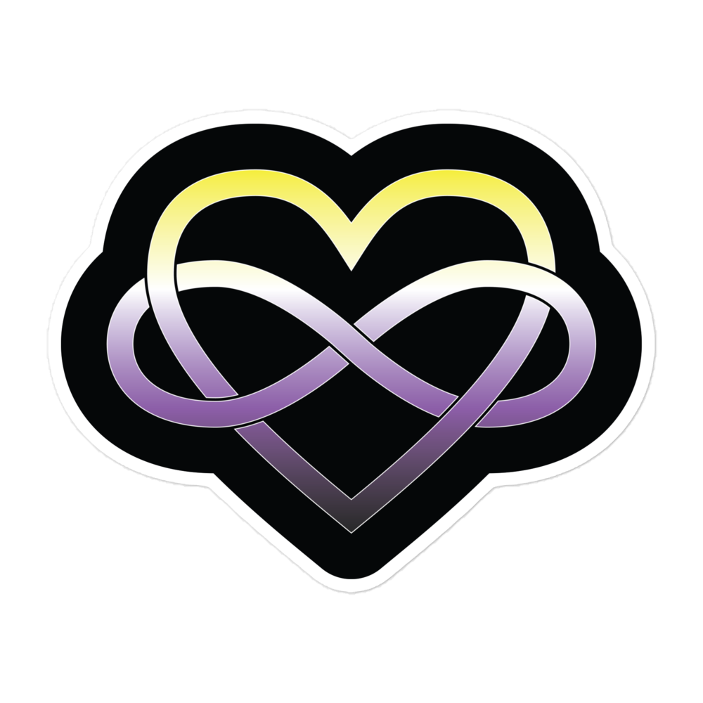 Polyamory Infinity Heart - Non-binary