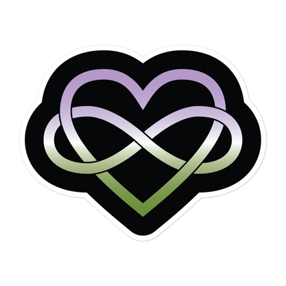 Polyamory Infinity Heart - Genderqueer