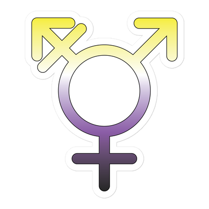 Transgender Symbol - Non-binary Pride