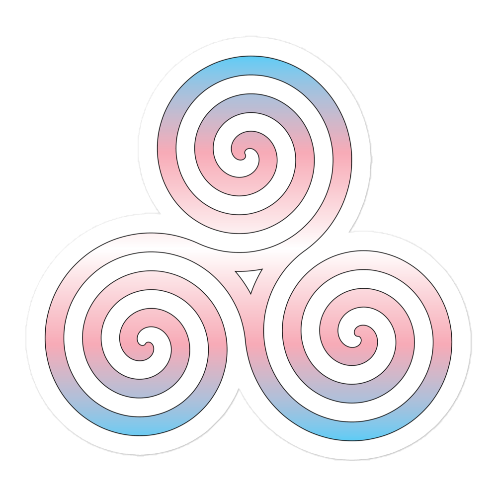 Celtic Triskelion - Transgender