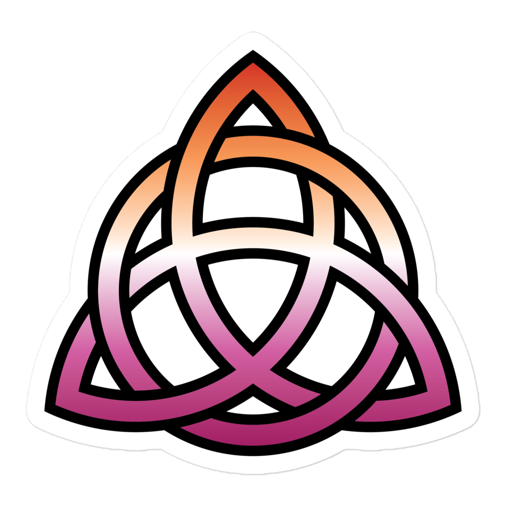 Celtic Trinity Knot - Lesbian