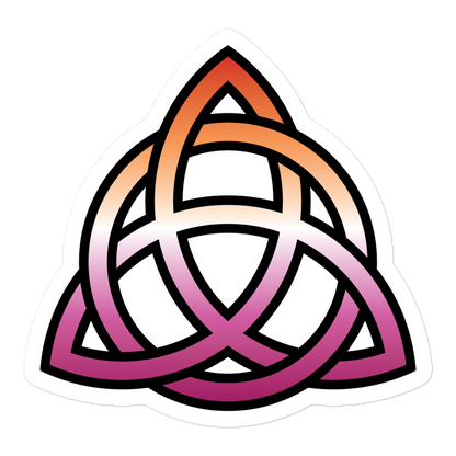 Celtic Trinity Knot - Lesbian