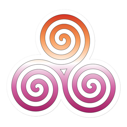 Celtic Triskelion - Lesbian