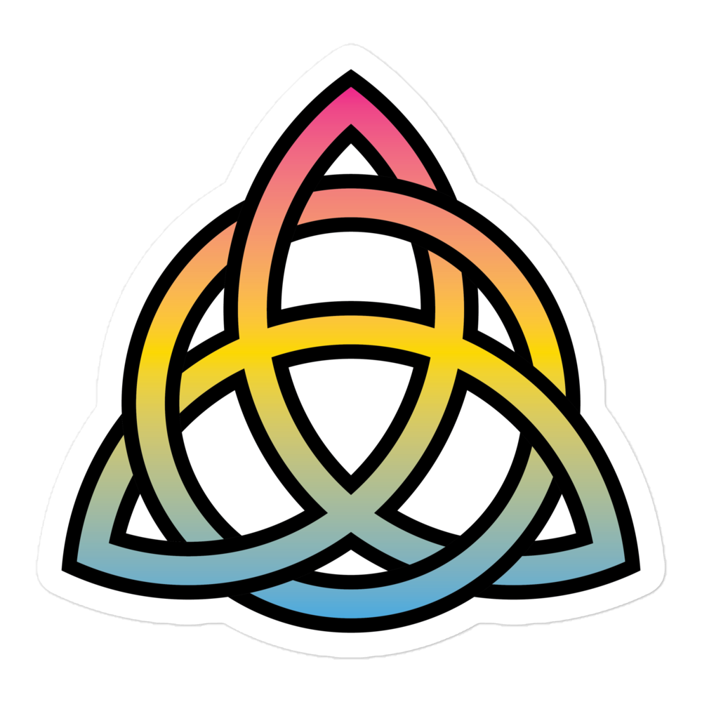 Celtic Trinity Knot - Pansexual