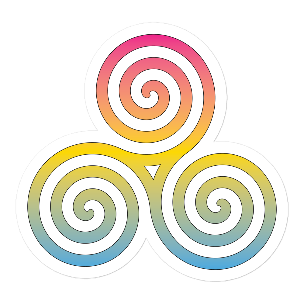 Celtic Triskelion - Pansexual