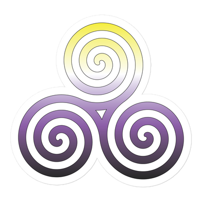 Celtic Triskelion - Non-binary