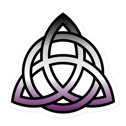 Celtic Trinity Knot - Asexual/Demisexual