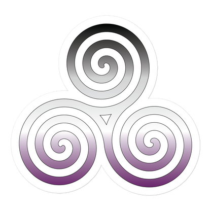 Celtic Triskelion - Asexual/Demisexual