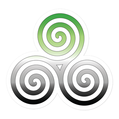 Celtic Triskelion - Aromantic