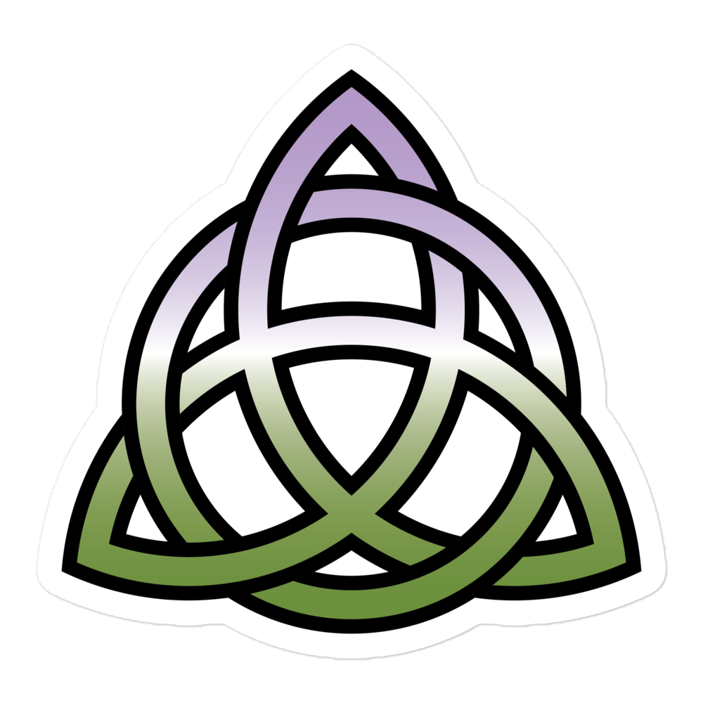 Celtic Trinity Knot - Genderqueer