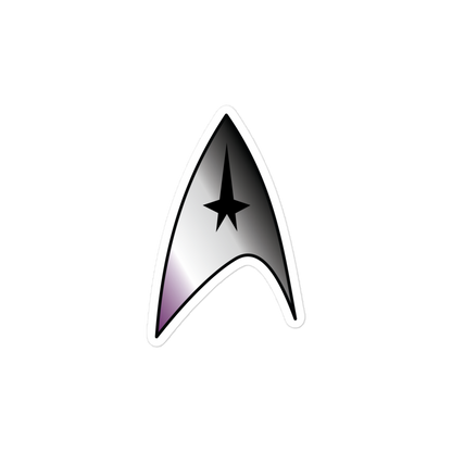 Starfleet Insignia - Asexual/Demisexual Pride