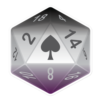 Pride Dice - Asexual