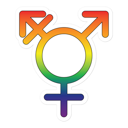 Transgender Symbol - Rainbow Pride