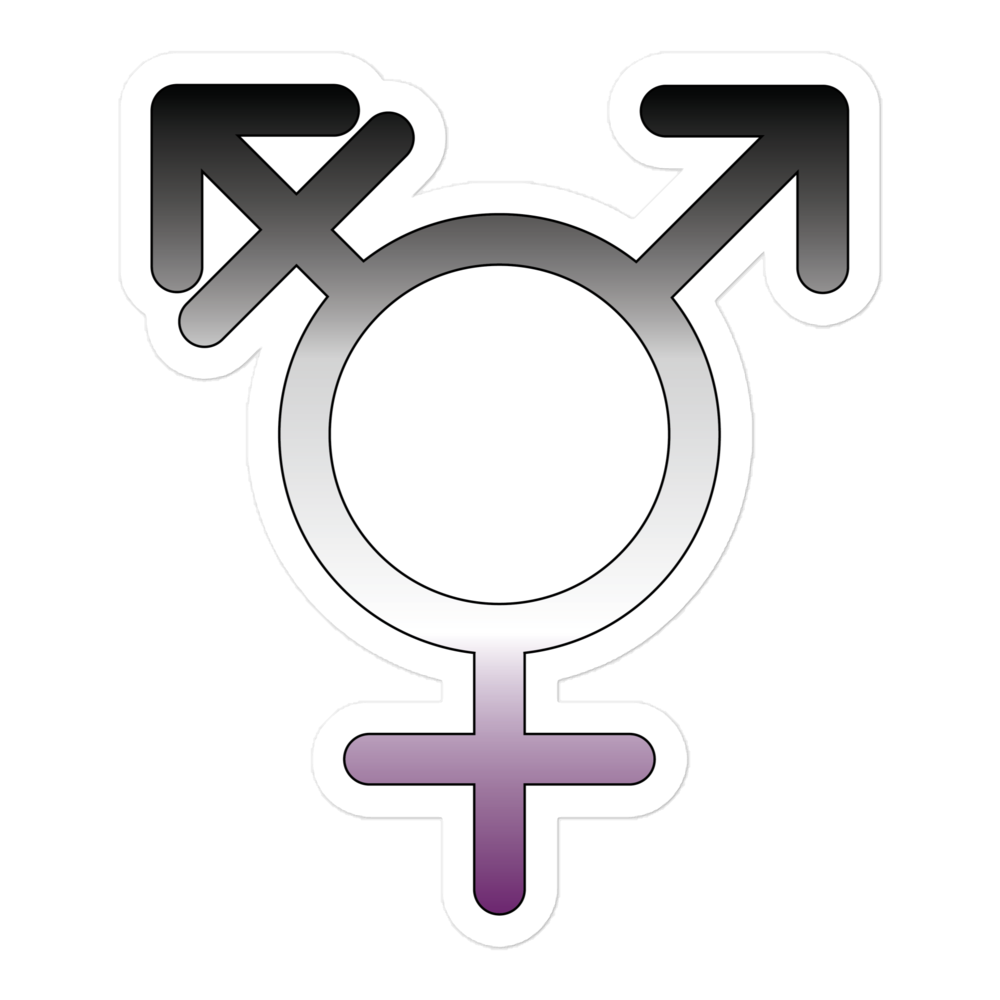 Transgender Symbol - Asexual/Demisexual Pride