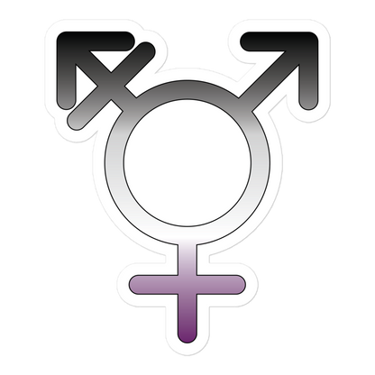 Transgender Symbol - Asexual/Demisexual Pride