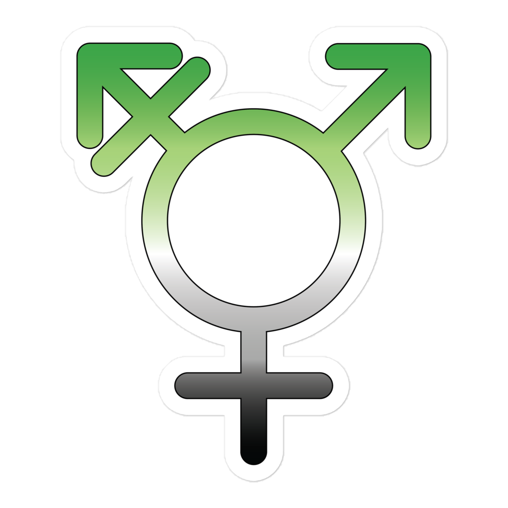 Transgender Symbol - Aromantic Pride