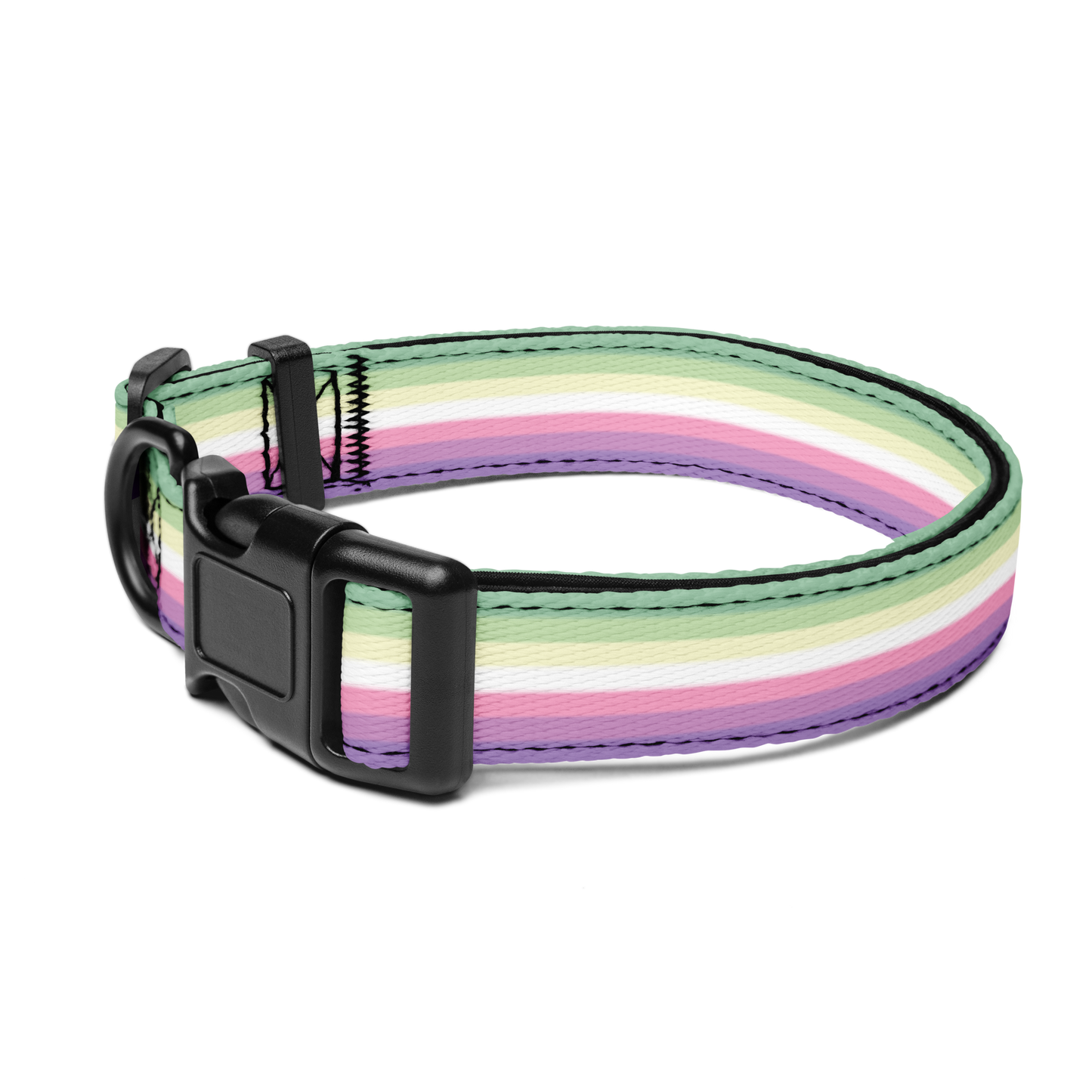 Genderfae Pride Flag Pet collar