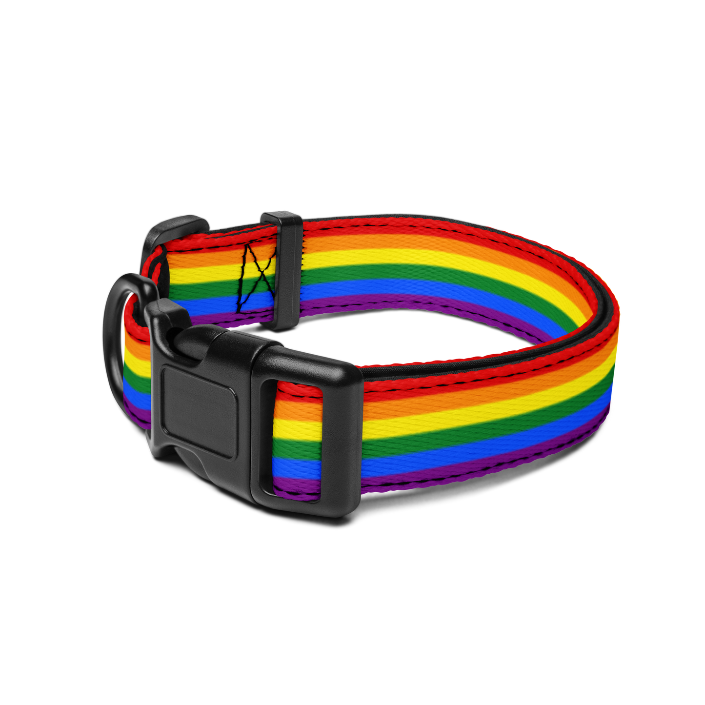 Rainbow Pride Flag Pet collar