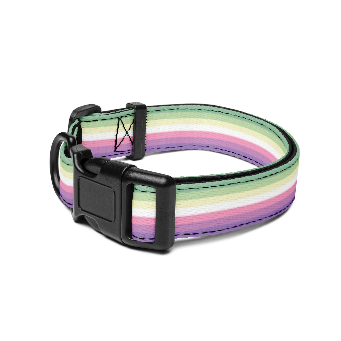 Genderfae Pride Flag Pet collar