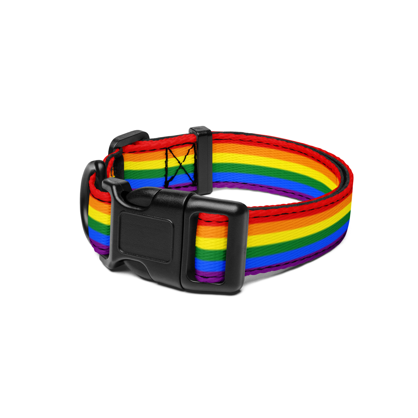 Rainbow Pride Flag Pet collar