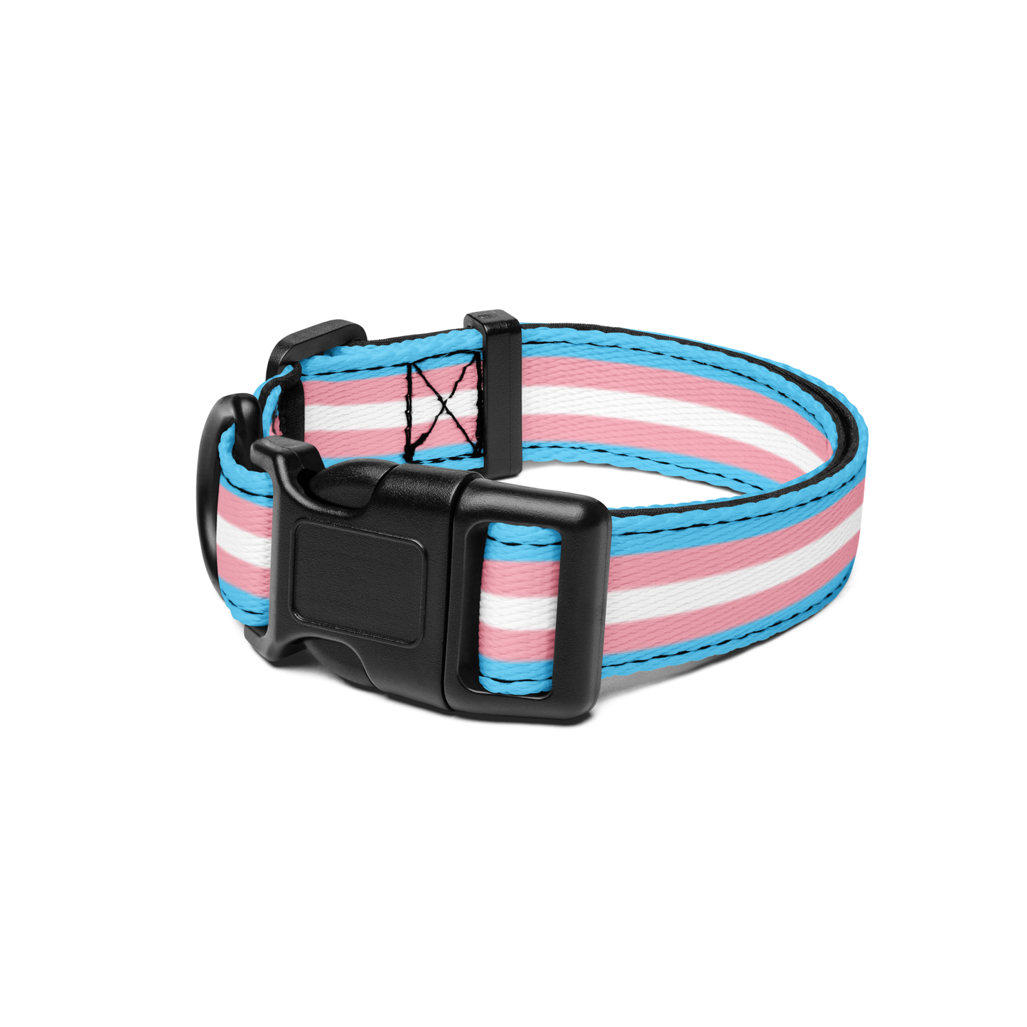 Trans Pride Flag Pet collar